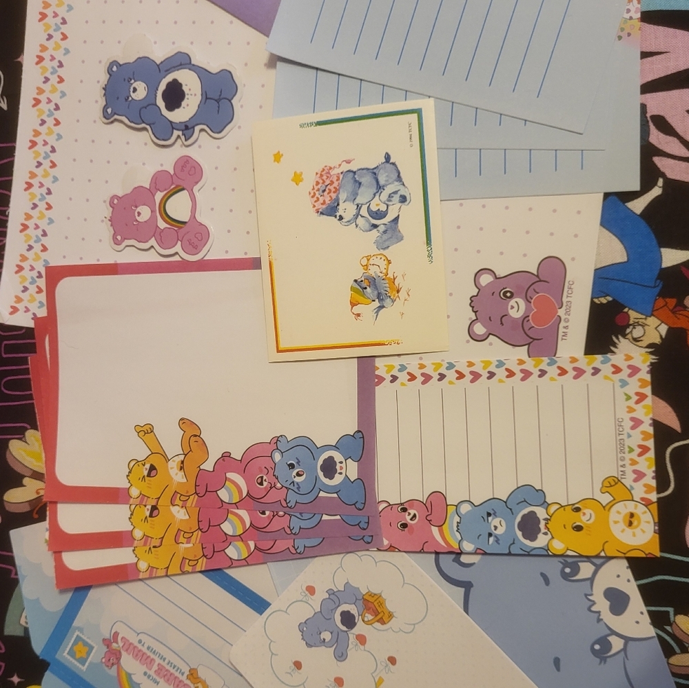 Care BEARS mini Pen Pal Stationery Kit